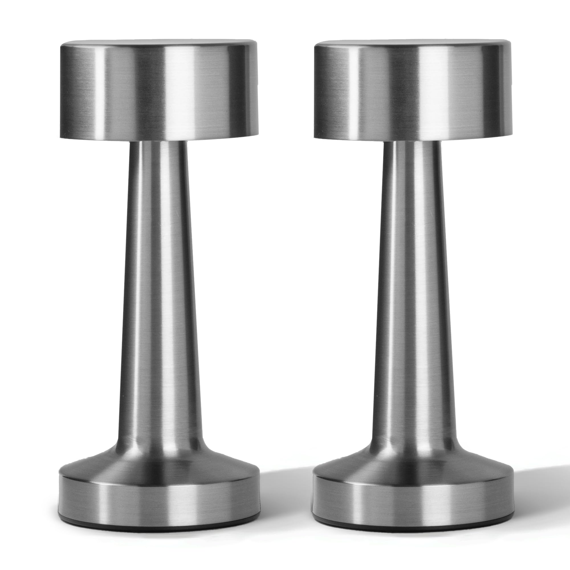 Bell+Howell 2 Pack Cordless LED Table Lamp, Rechargeable for Desk, Kitchen & Bedroom